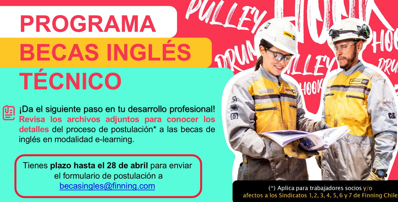 POSTULA A LAS BECAS DE INGLES TECNICO 2026