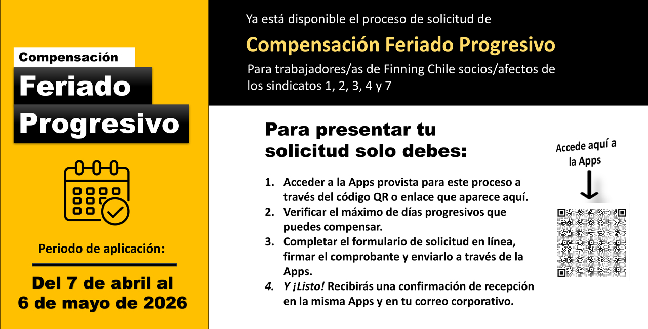 PROCESO COMPENSACIÓN FERIADO PROGRESIVO - AÑO 2026